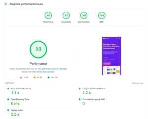 PageSpeed Insights Modular