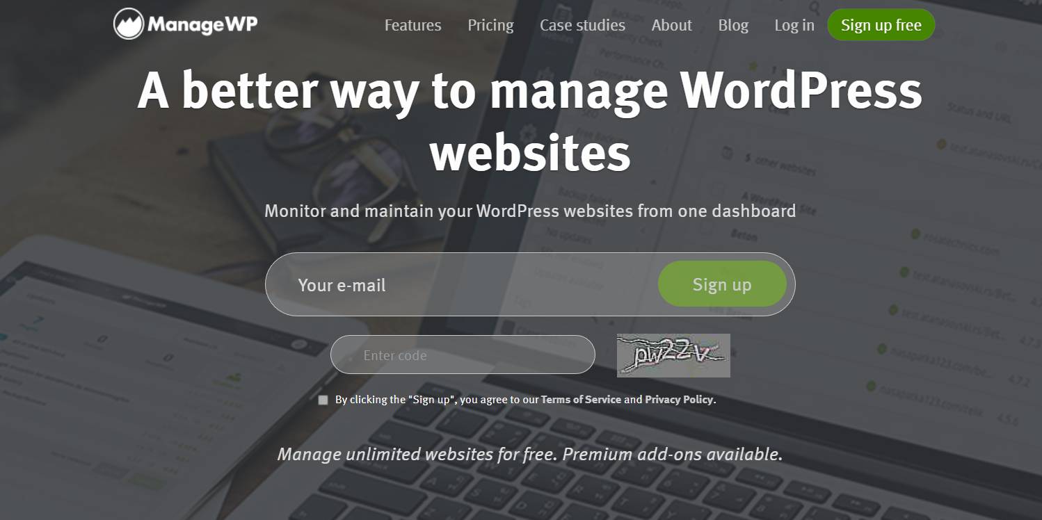 ManageWP Uptime Monitor WordPress 2023 Modular