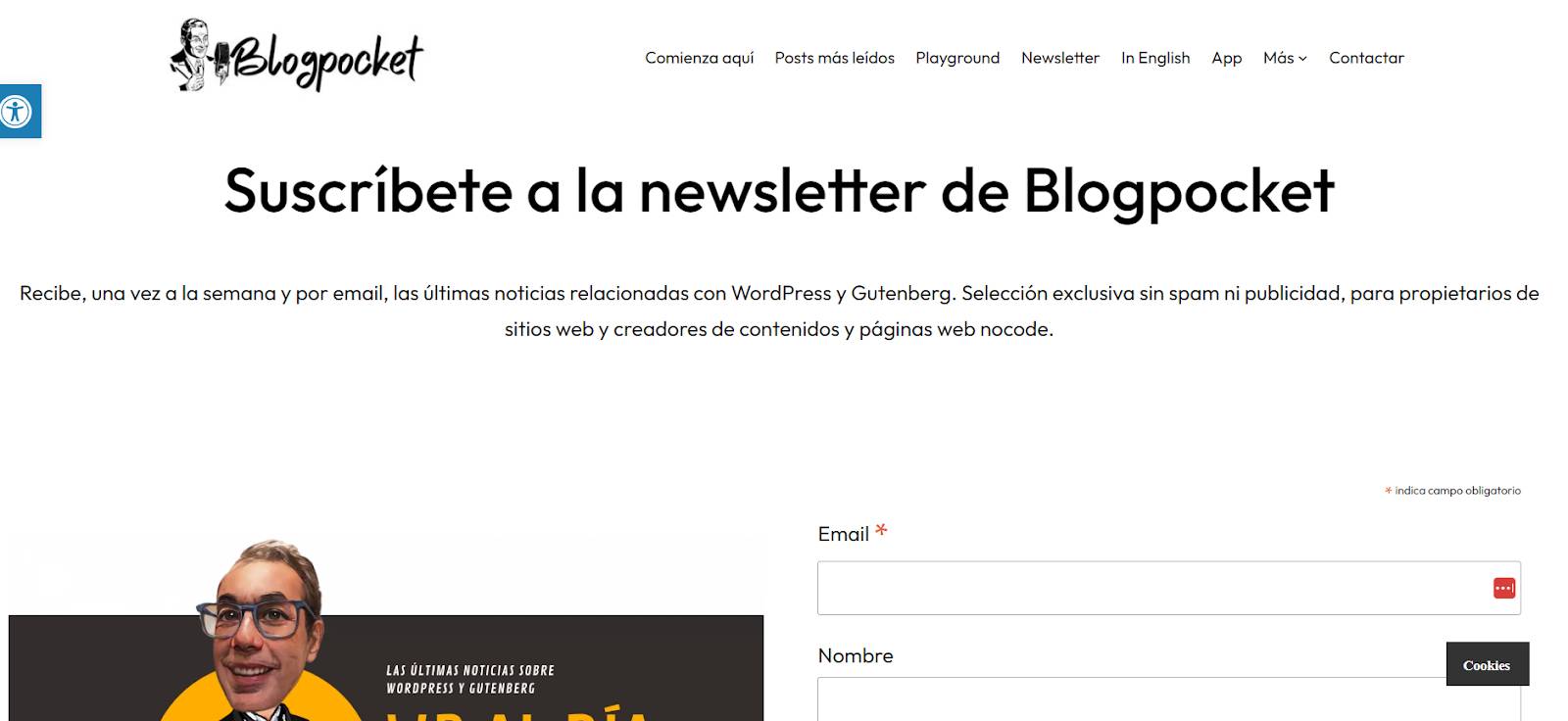 Blogpocket WordPress Newsletter Modular
