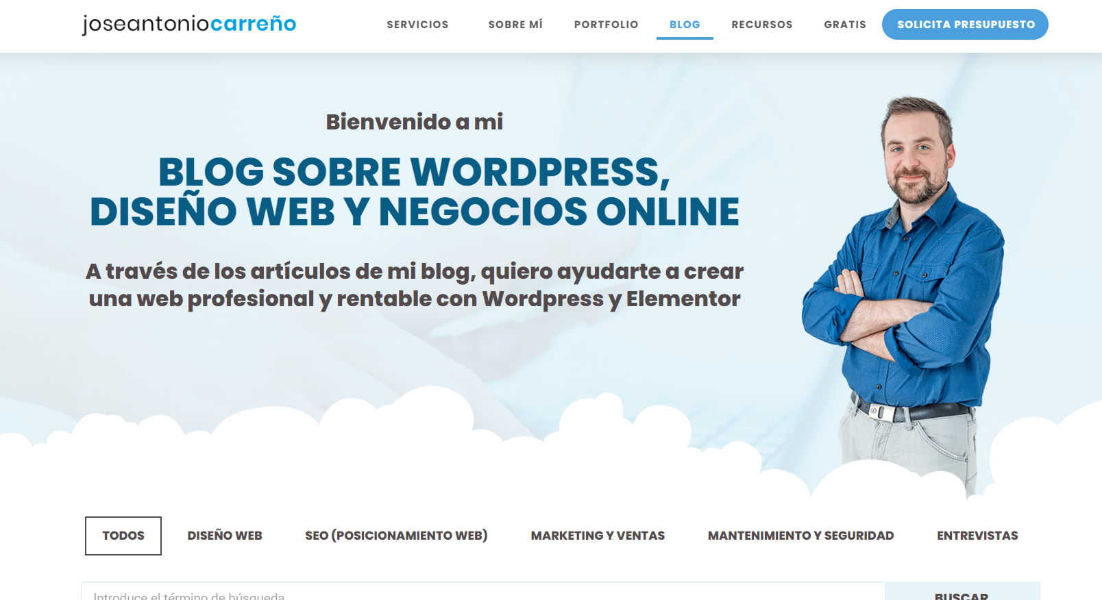 Jose Antonio Carreno Mejores Blogs WordPress Modular