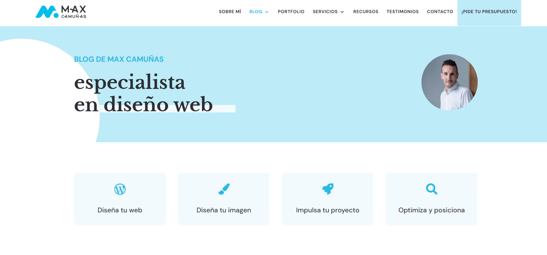 Max Camuñas Mejores Blogs WordPress Espanol Modular
