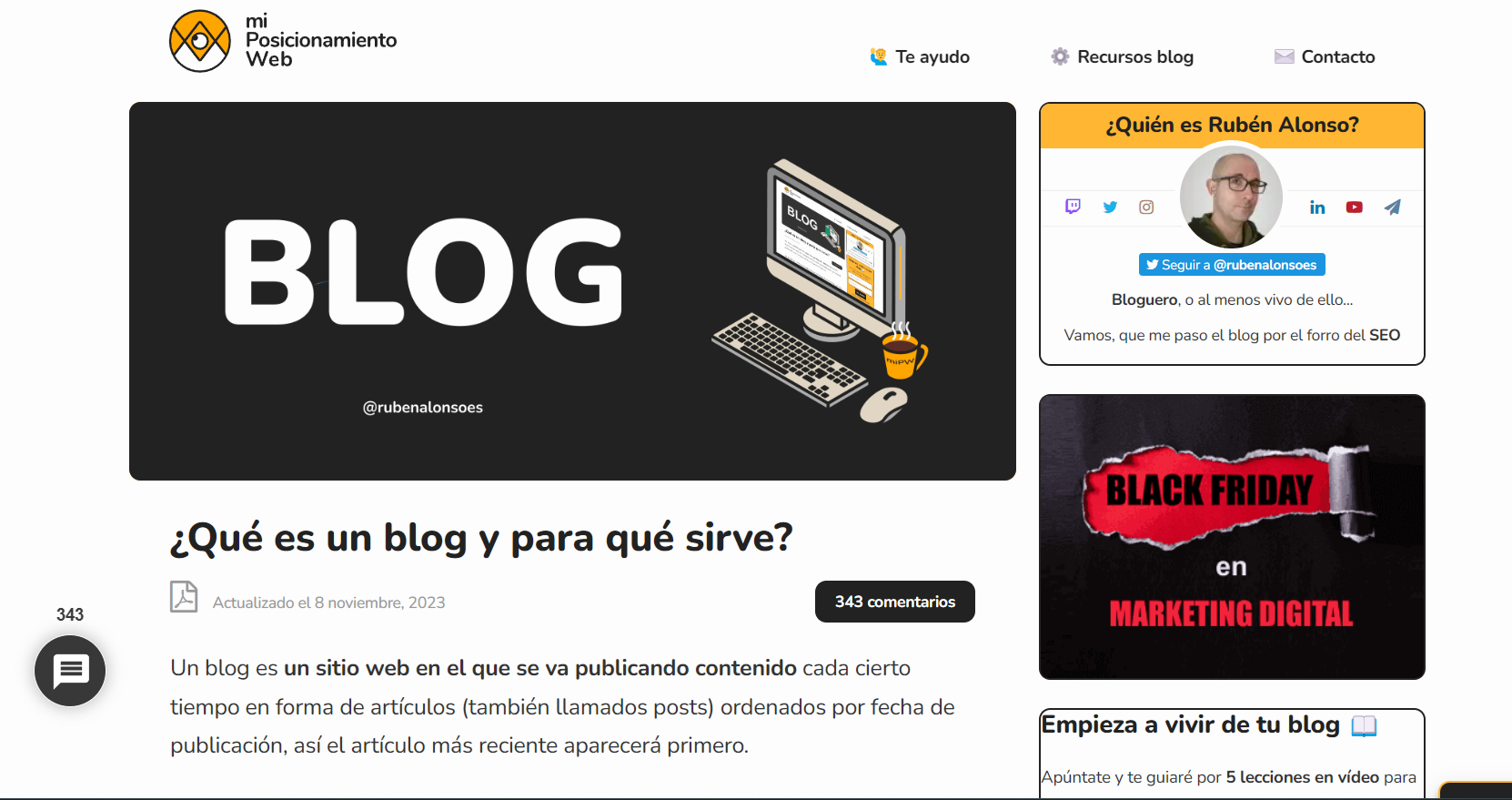 Mi Posicionamiento Web Mejores Blogs WordPress Espanol Modular