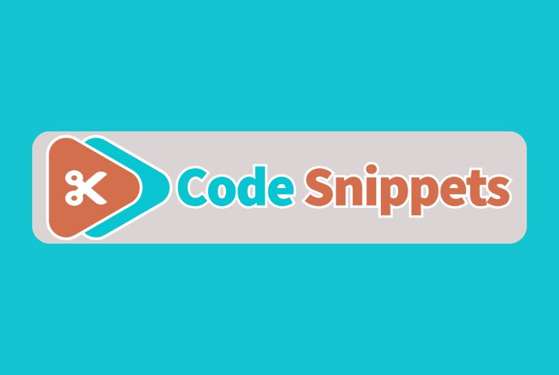 Code Snippets Modular