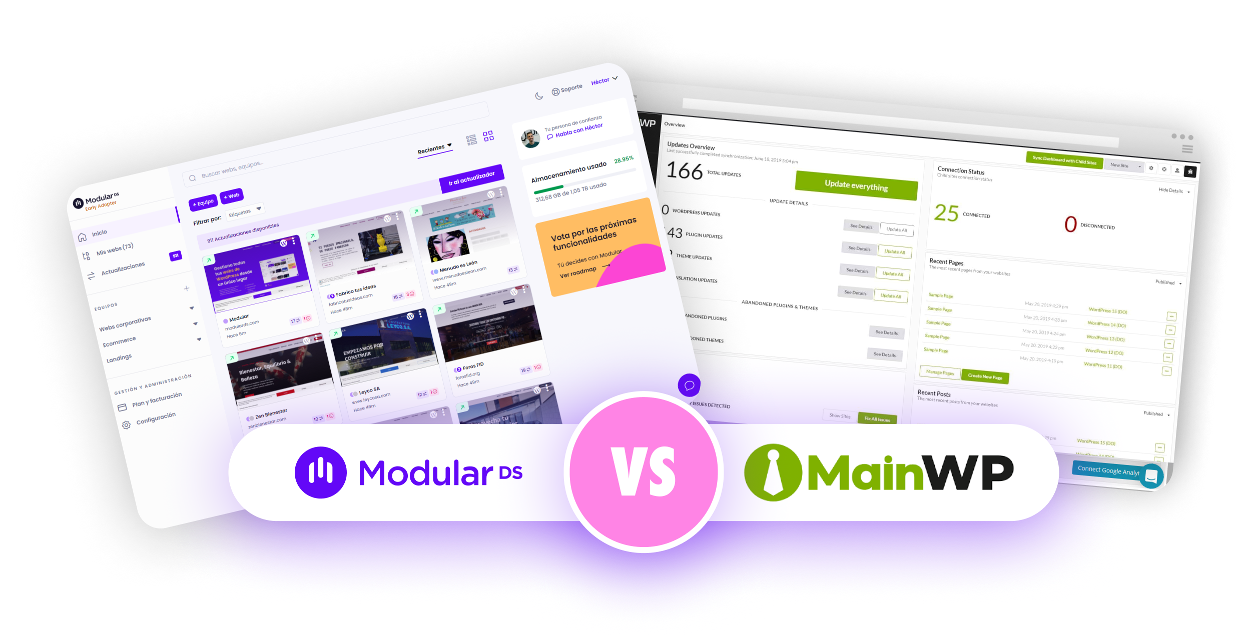 Alternativa a MainWP Modular DS