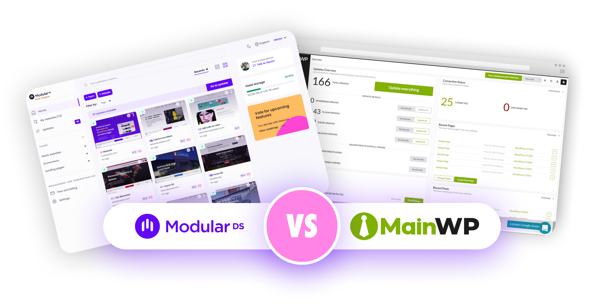 Modular vs Main WP