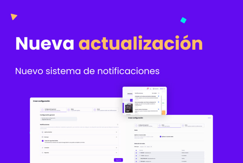 Nueva actualizacion sistema de notificaciones Modular