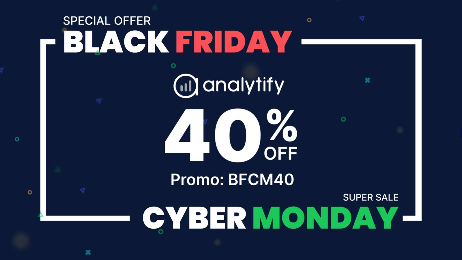 Analityfy Modular DS Black Friday