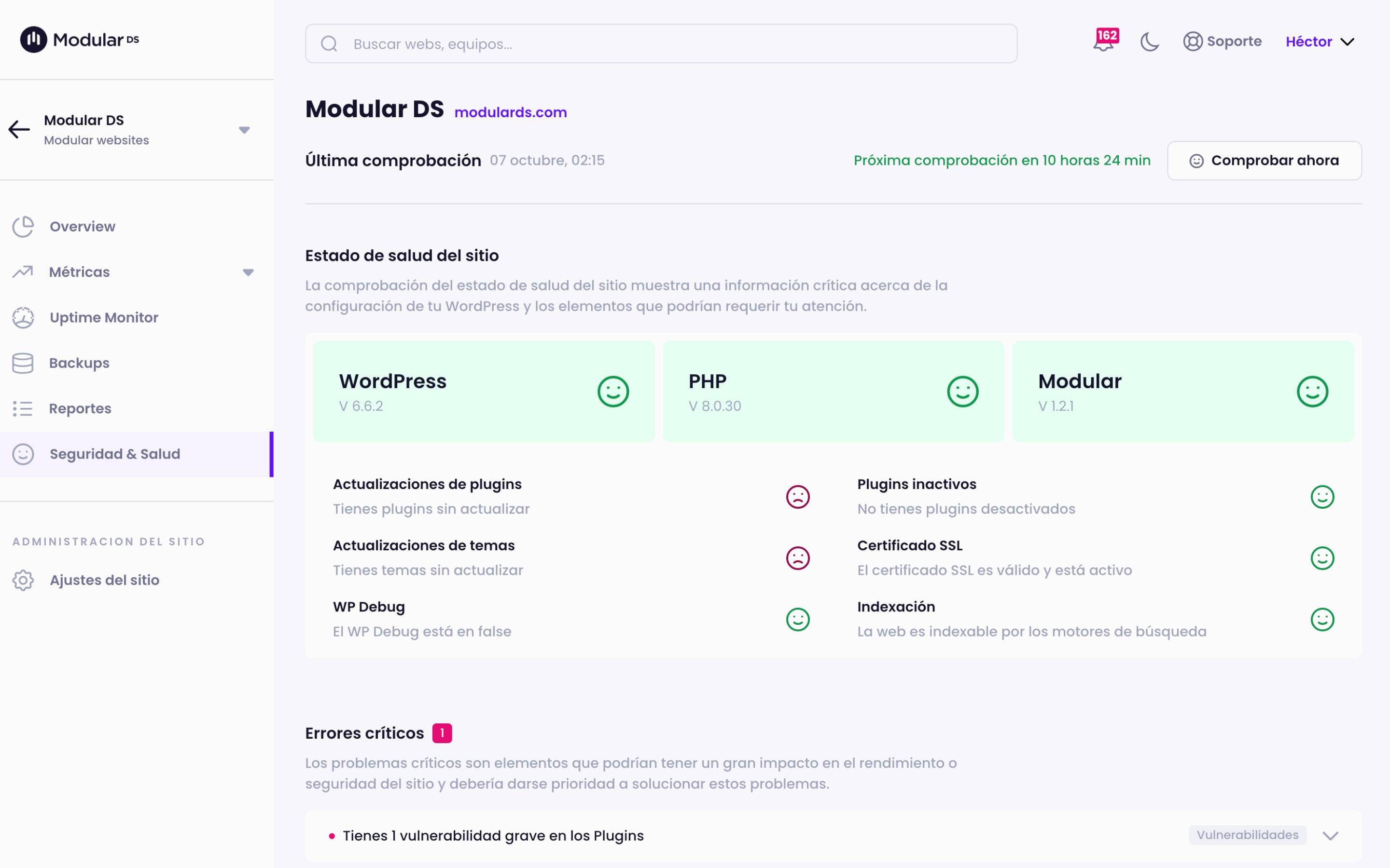 Seguridad Analisis Modular DS