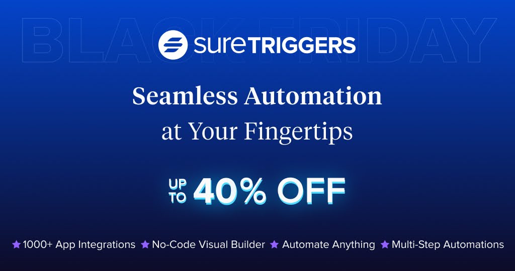 SureTriggers Modular Black Friday