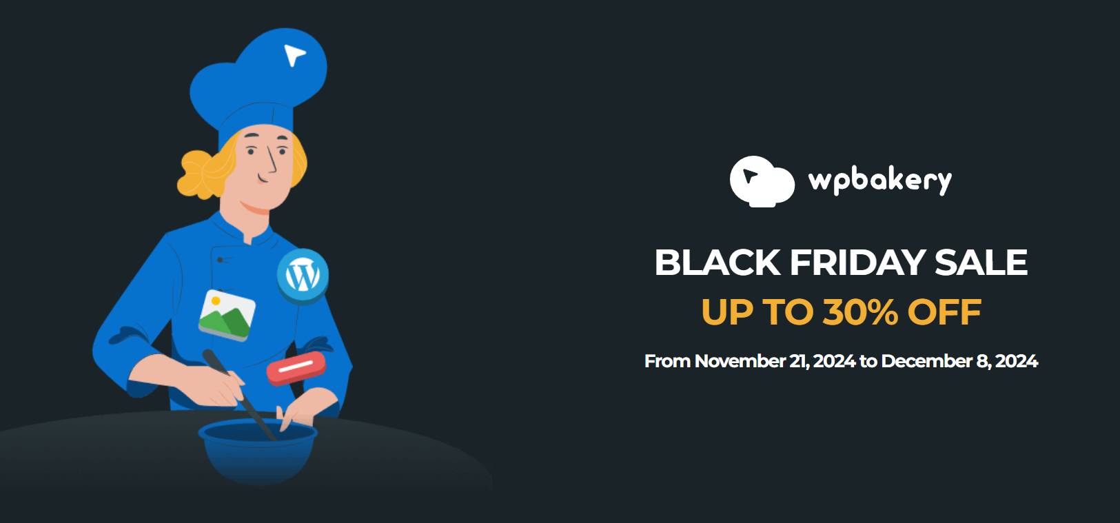 WPBakery Ofertas Black Friday WordPress Modular 2024