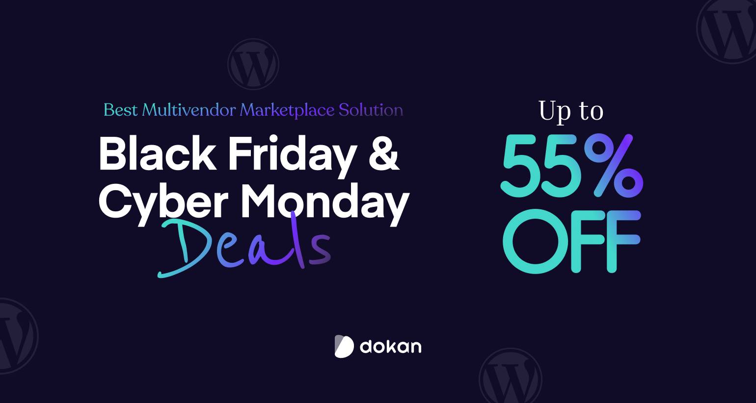 Dokan BFCM Discount Banner Modular DS
