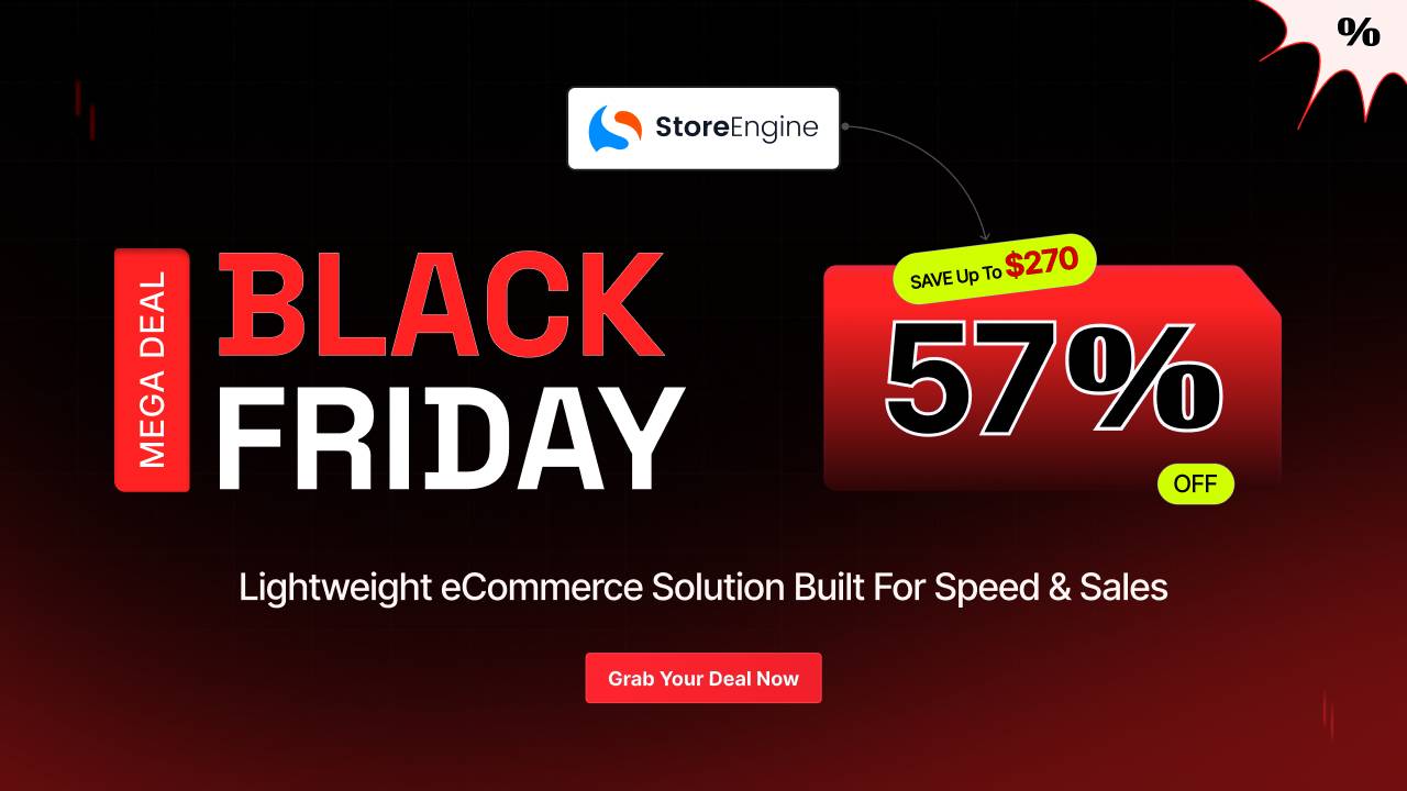 StoreEngine Black Friday Deals Banner Modular DS