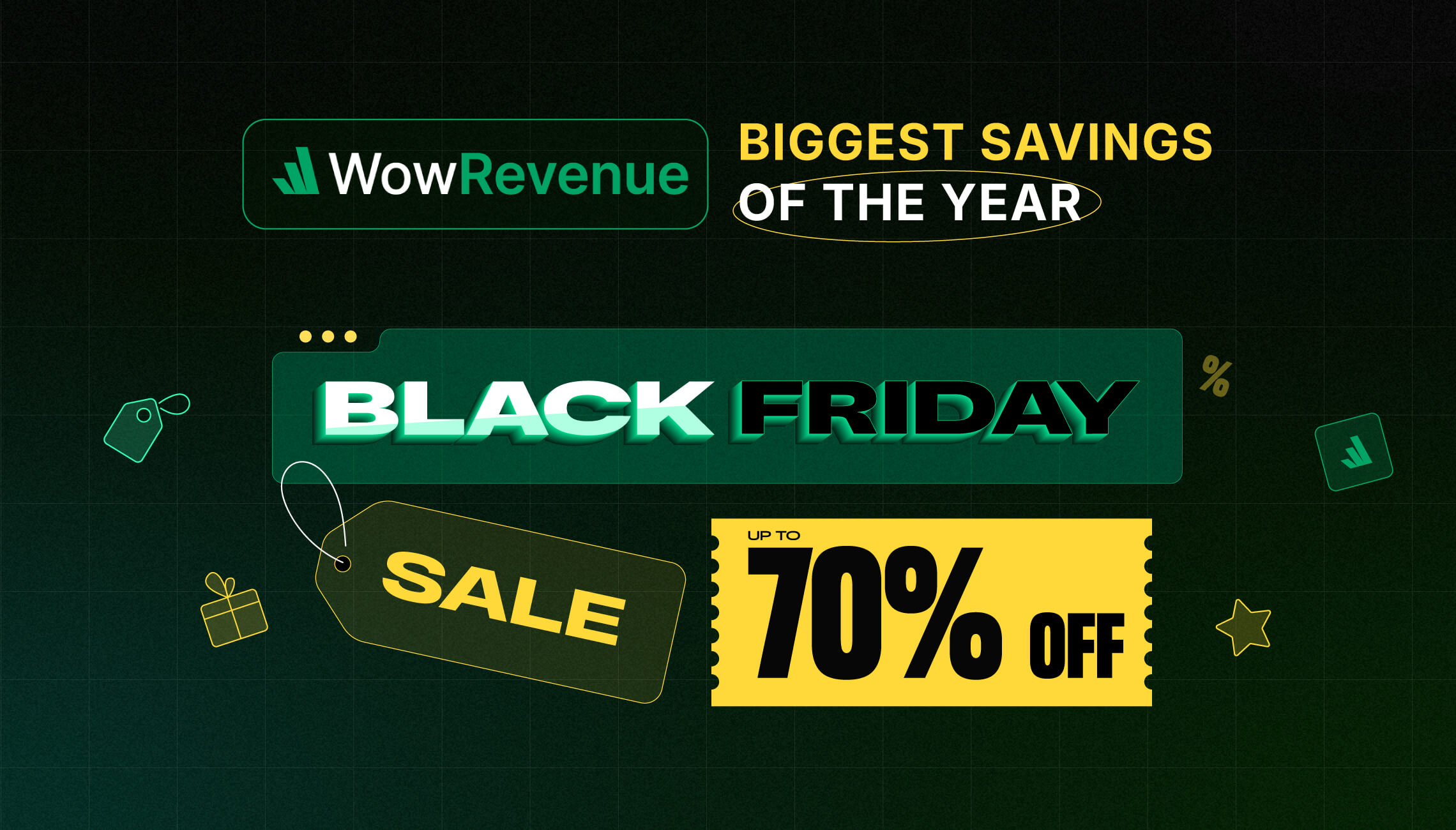 WowRevenue Black Friday Deal