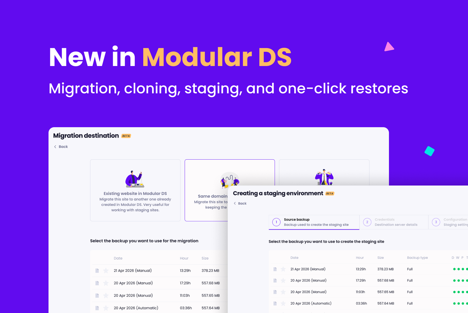 Ds Staging New in Modular DS: Migrate, clone, and create WordPress staging sites ...