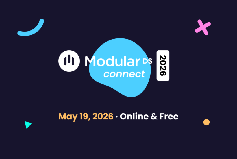 Modular DS Connect 2026. May 19, online & free.